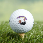 Balles De Golf Portrait 🇺 président Trump Portrait 🇸 😁 Wave (T-shirt Insitu)