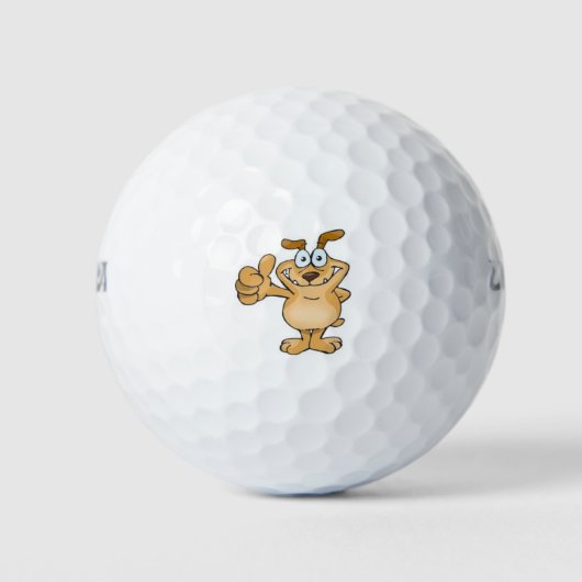 Balles De Golf Pouce vers le haut (Devant)