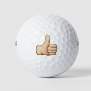 Balles De Golf Pouce vers le haut - Emoji