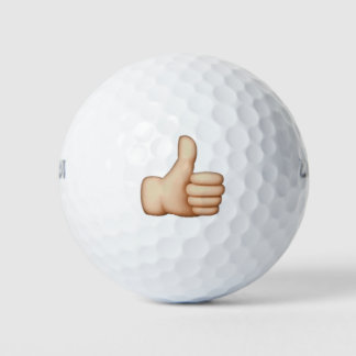Balles De Golf Pouce vers le haut - Emoji