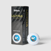Balles De Golf Poulet géant ! (Emballage)