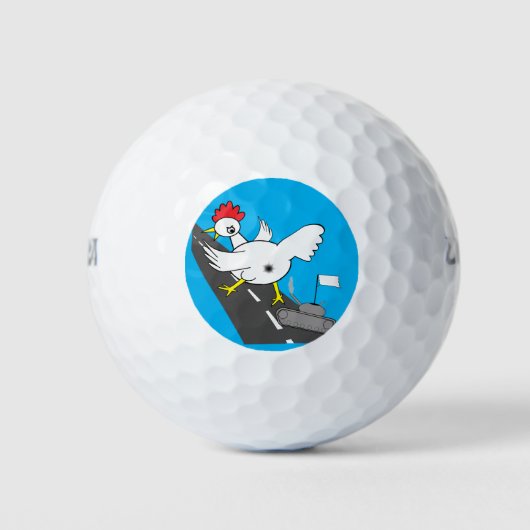 Balles De Golf Poulet géant ! (Devant)