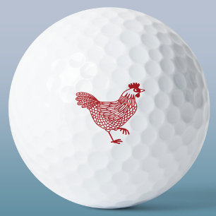 Balles De Golf Poulets