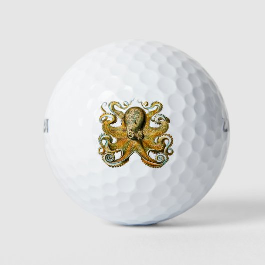 Balles De Golf poulpe (Devant)