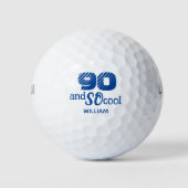 Balles de golf pour 90e anniversaire incroyable fê (Devant)