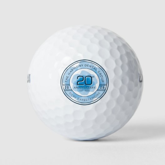 Balles de golf pour le 20e anniversaire de Harmony (Devant)
