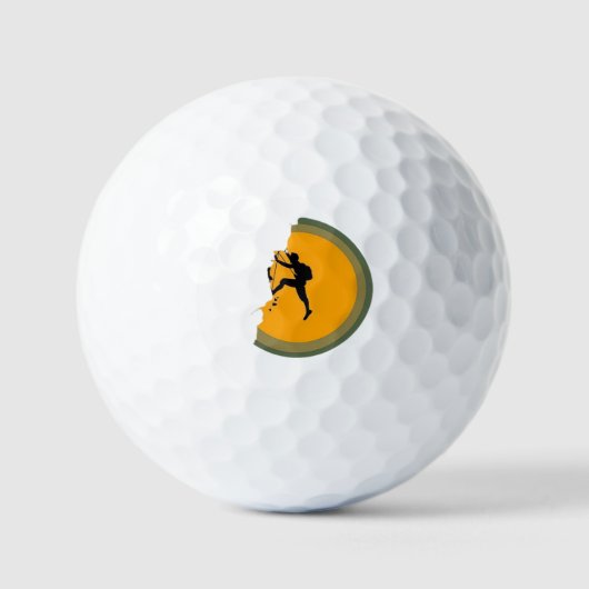 Balles De Golf Poursuivre le Soleil (Recto)