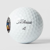 Balles De Golf Power of USA Golf Ball - Patriotic American (Logo)