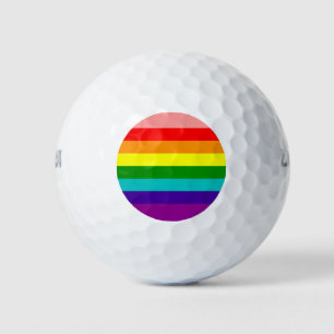 Balles De Golf Premier drapeau de la Rainbow Pride