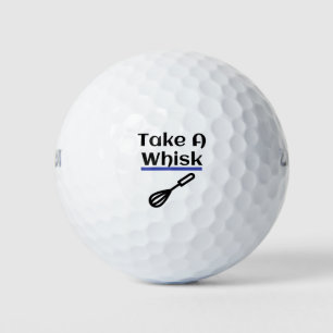 Balles De Golf Prendre Un Whisk Baking Pun Cuisine Cadeau Drôle