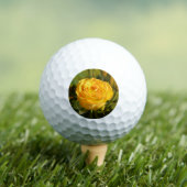 Balles De Golf Prenez le temps de sentir la rose jaune (T-shirt Insitu)