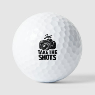 Balles De Golf Prenez simplement les clichés