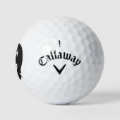 Balles De Golf Princesse1 avec votre initiale (Logo)