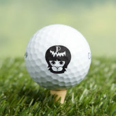 Balles De Golf Princesse1 avec votre initiale (T-shirt Insitu)