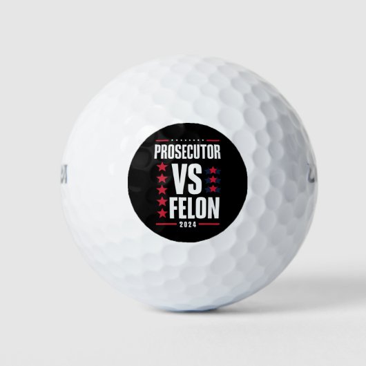 Balles De Golf Procureur contre délinquant 2024 (Devant)