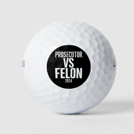 Balles De Golf Procureur Vs Felon 2024 (Devant)