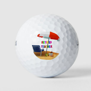 Balles De Golf Professeur à la retraite, temps de se détendre