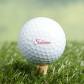 Balles De Golf Professional classical handwriting name custom (T-shirt Insitu)