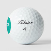 Balles De Golf Professionnel Moderne Titleist Monogramme Pro V1 T (Logo)