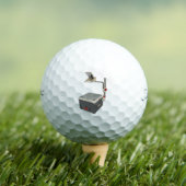Balles De Golf Projecteur HAP 80s 90s Overhead (T-shirt Insitu)