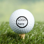 Balles de golf promotionnelles 3 pk (T-shirt Insitu)