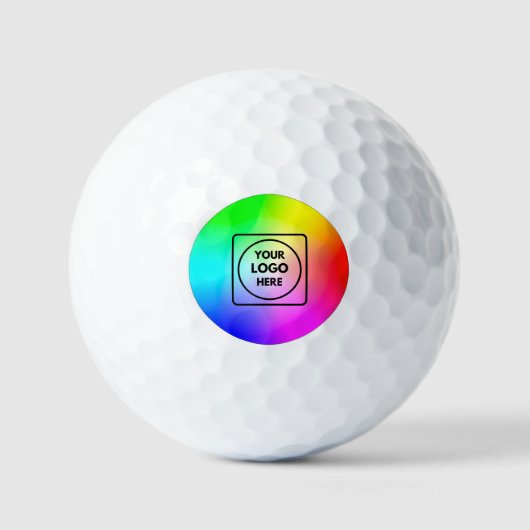 Balles de golf promotionnelles avec logo d'entrepr (Recto)