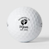 Balles De Golf Promu à maman - Faire-part sur mesure de grossesse (Devant)