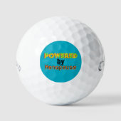 Balles De Golf Propulsé par la ménopause 3 (Recto)