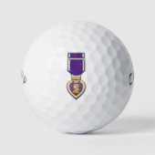 Balles De Golf Purple Heart Medal (Devant)