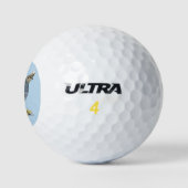 Balles De Golf Quail à échelle (Logo)