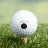 Balles De Golf 'Que le parcours soit avec vous' Humour Fans de sc (T-shirt Insitu)