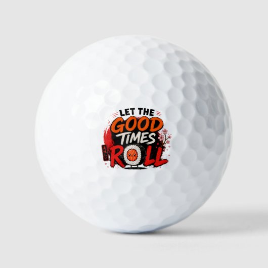 Balles De Golf Que les bons temps roulent (Recto)
