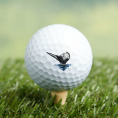 Balles De Golf Queue de baleine (T-shirt Insitu)