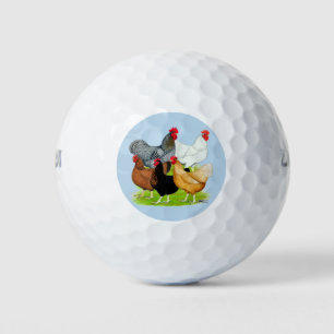 Balles De Golf Quintette de poulet liée au sexe