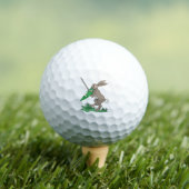 Balles De Golf Rabbit de guerrier médiéval (T-shirt Insitu)