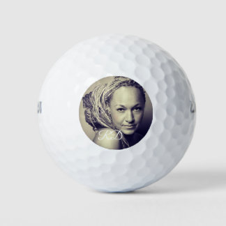 Balles De Golf Rachel Dolezal Golf Ball Set de 3