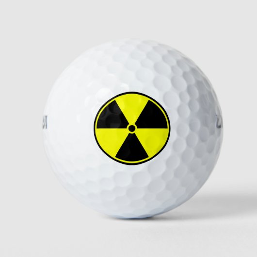 BALLES DE GOLF RADIOACTIF (Devant)