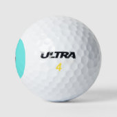 Balles De Golf Raie Manta Heureuse (Logo)