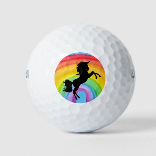 BALLES DE GOLF RAINBON UNICORN GOLF BALLS (Devant)