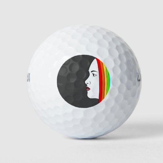 Balles De Golf Rainbow (Devant)