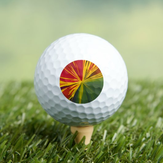Balles De Golf Rayons de reggae (T-shirt Insitu)
