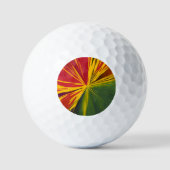 Balles De Golf Rayons de reggae (Recto)