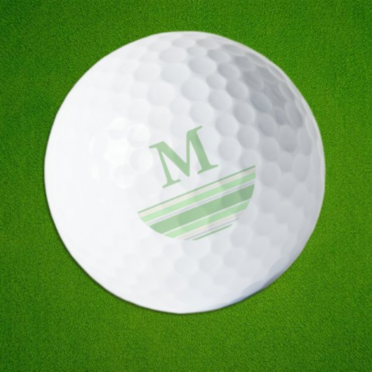 Balles De Golf Rayures Prépa