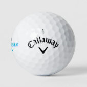Balles De Golf Récolte de café de chiot mignon (Logo)