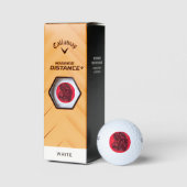 Balles De Golf Red Bull Golf Balls Courir Dans La Nuit étoilée (Emballage)
