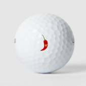 Balles De Golf Red Chili (Devant)