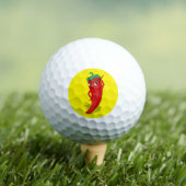 Balles De Golf Red Hot Pepper Diva (T-shirt Insitu)