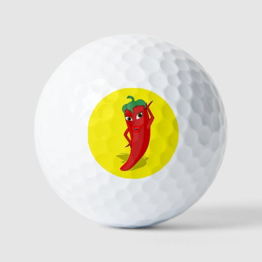 Balles De Golf Red Hot Pepper Diva (Recto)