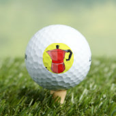Balles De Golf Red Rainbow Espresso (T-shirt Insitu)