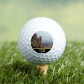 Balles de golf "Red Rocks" paysagères (T-shirt Insitu)